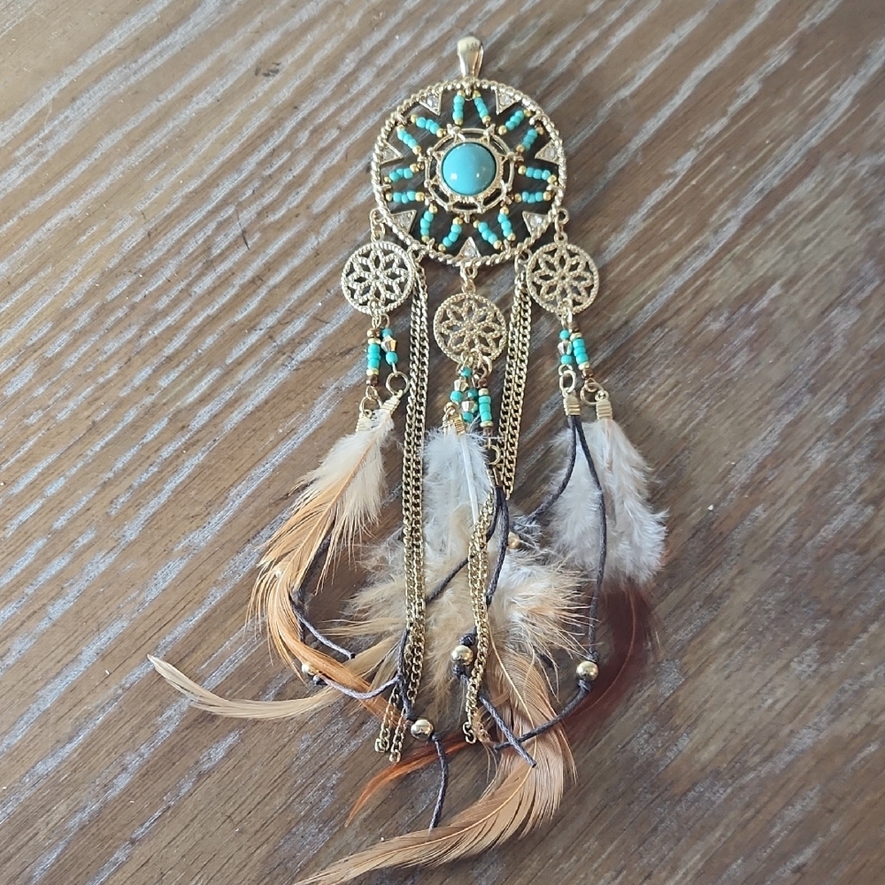 Bohemian Dreamcatcher Pendant